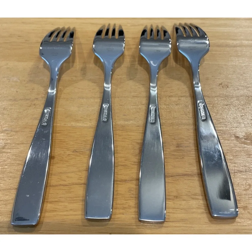 Oneida Continuim Stainless Steel Flatware Set Of 4 Salad Forks Fork Replacements